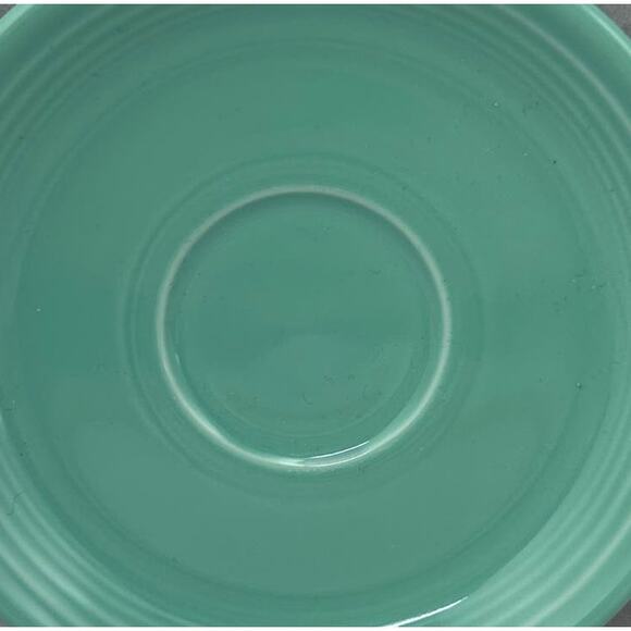Fiesta Sea Mist Saucer Homer Laughlin Fiestaware - Picture 3 of 6